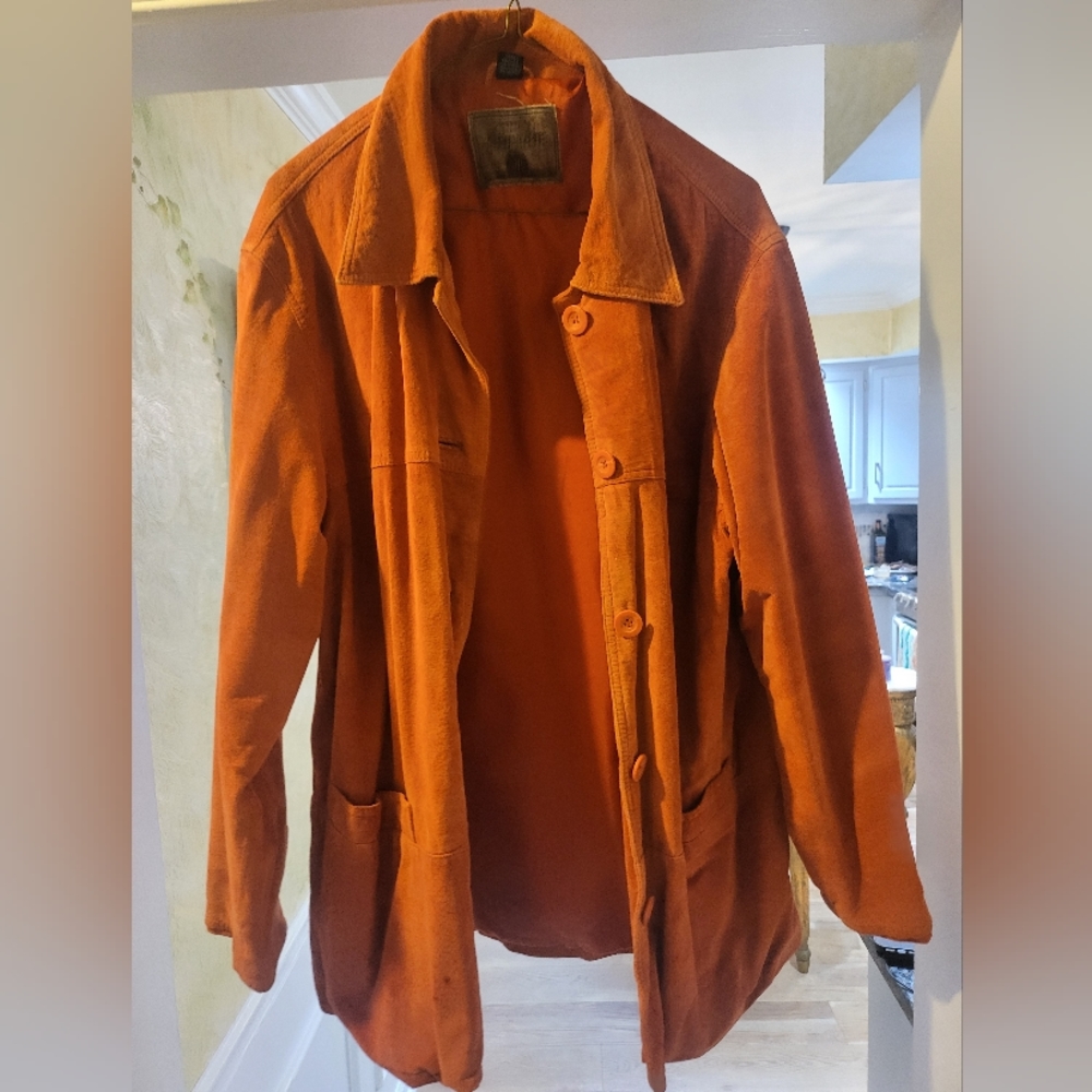 St Johns bay suead jacket unisex large